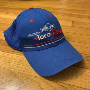 RED BULL F1 SCUDERIA TORO ROSSO RACING TEAM ADJUSTABLE CAP LIGHT BLUE